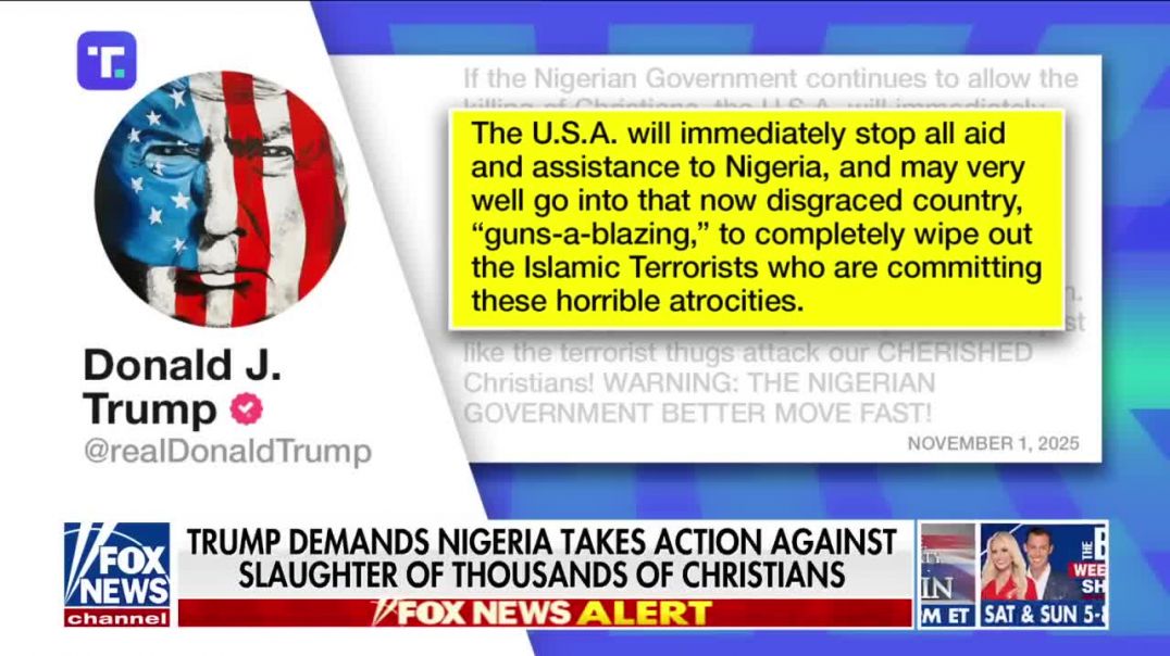 JUST IN: Nigeria’s leader hits back as Trump eyes ‘VICIOUS’ military response