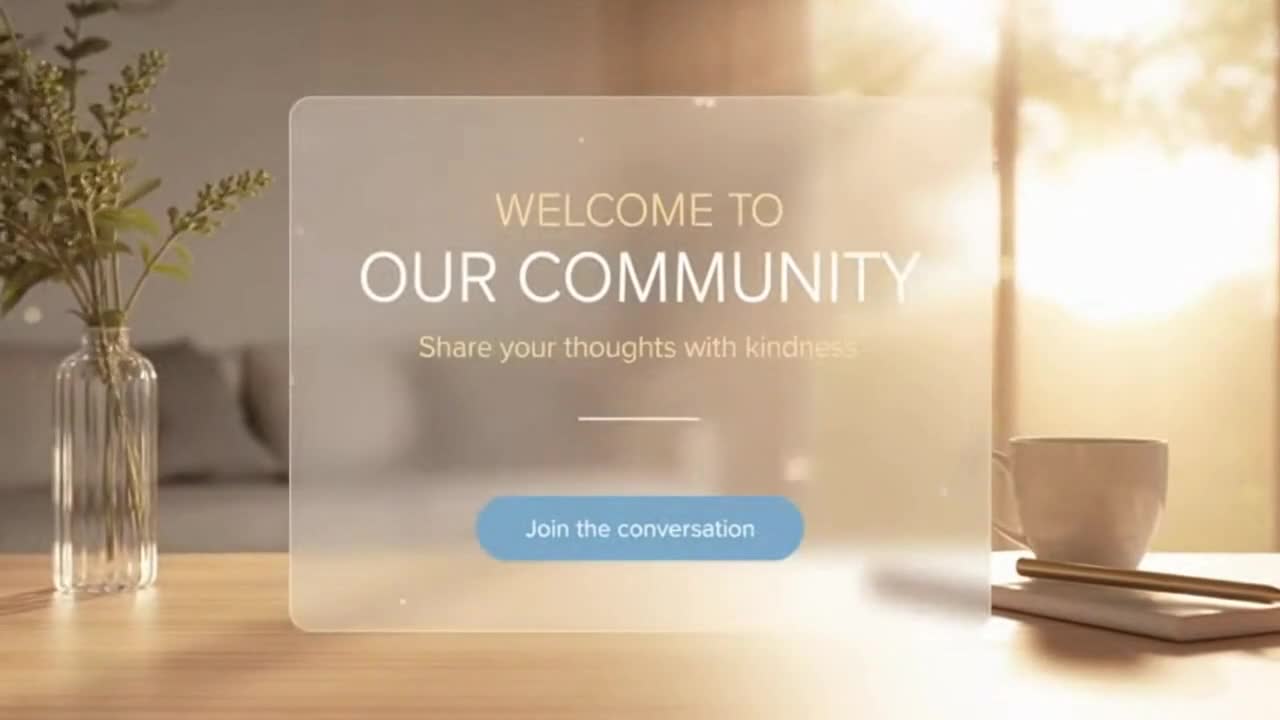 Keep It Kind: A Friendly Reminder to Share Positively and Respectfully in the Comments