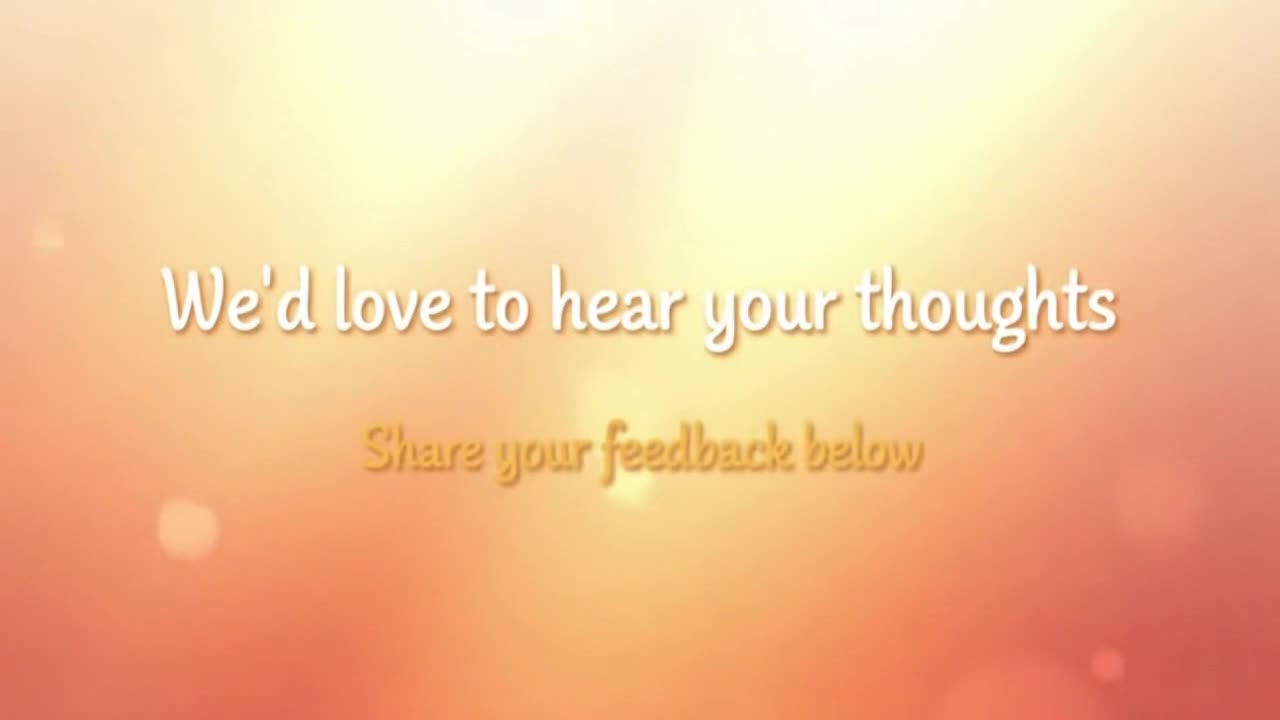 We Love Hearing From You – Share Your Thoughts and Help Us Keep This a Positive Space