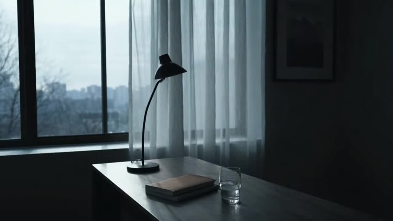 A Clean Cinematic Still Frame Defined by Cool Daylight and Subtle Motion
