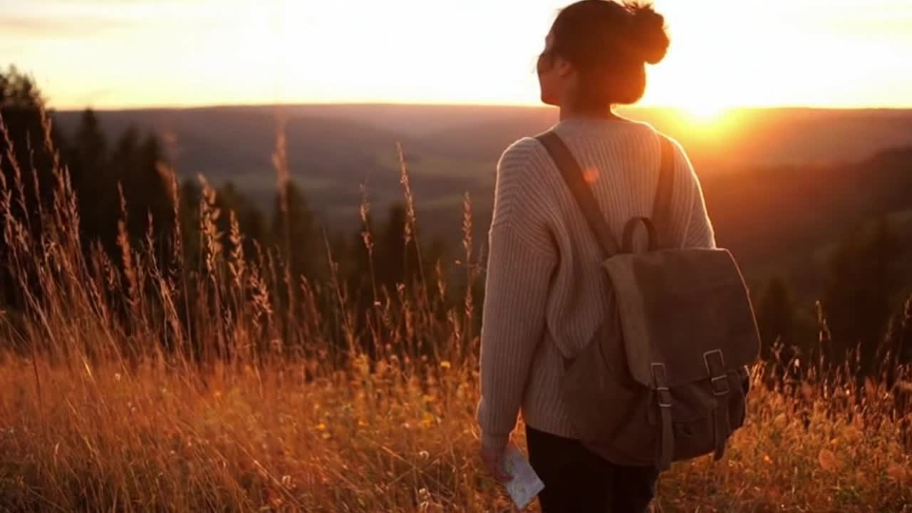 A Quiet Moment Bathed in Warm Golden Light, Captured with Calm Energy
