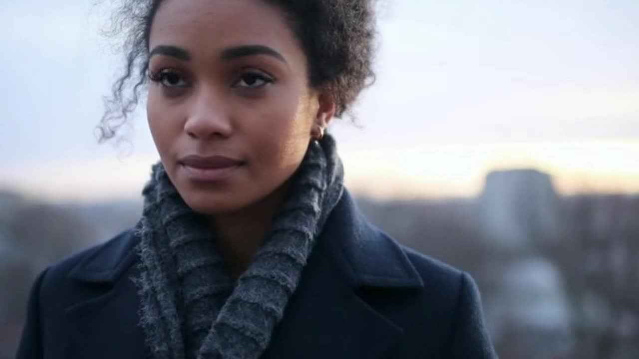 A Quiet Human Moment Captured in Cool Daylight With Subtle Motion