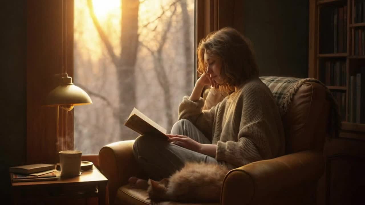 A Warm, Quiet Interior Moment That Feels Instantly Calm and Emotionally Engaging