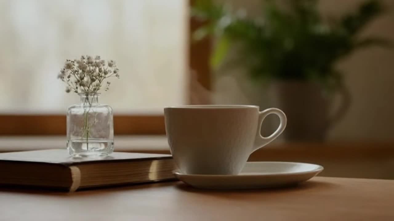 A Quiet Pause Filled With Soft Light and Calm Motion