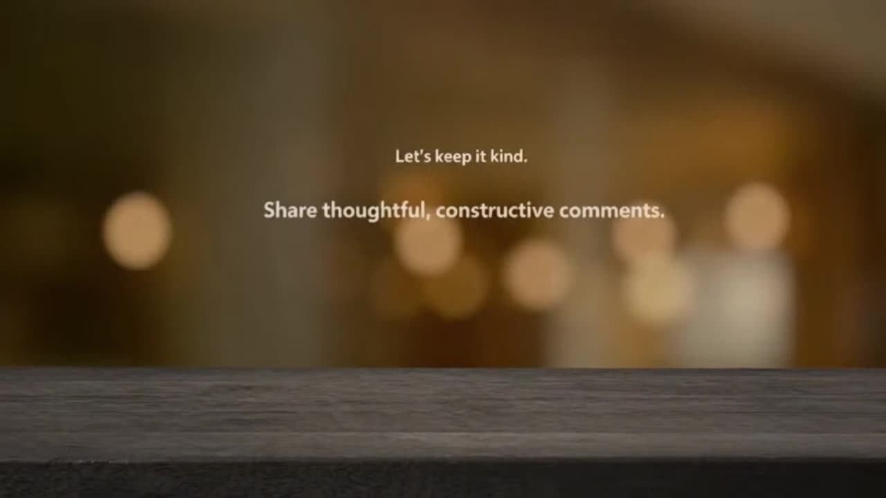 A friendly reminder to keep comments respectful, constructive, and family-friendly for everyone