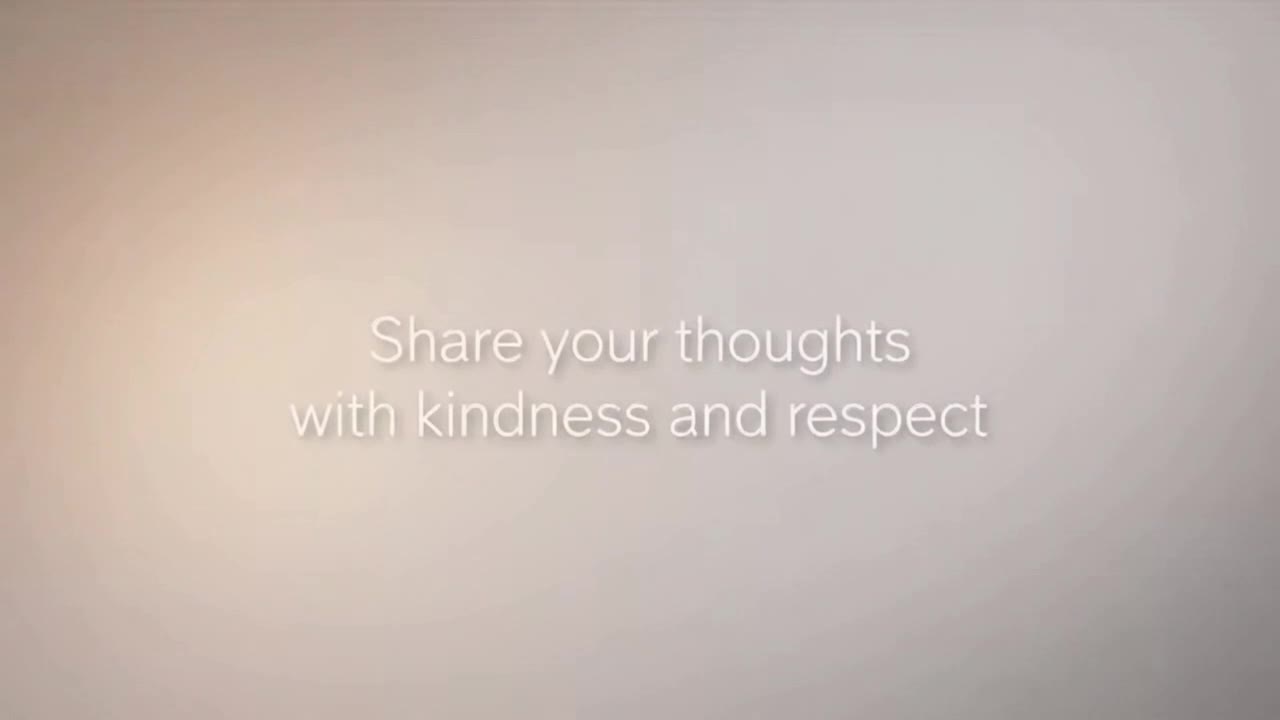 Creating a Welcoming Comment Space Through Kind, Respectful, and Positive Conversations