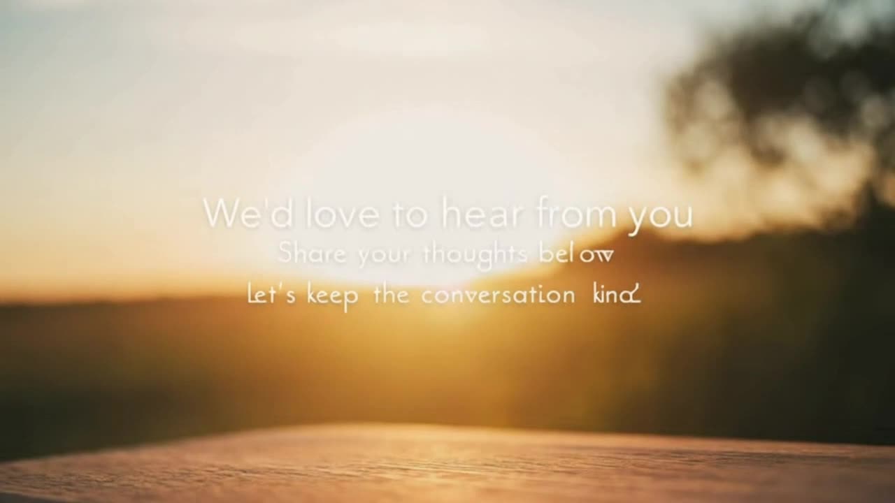 A Warm Invitation to Share Your Thoughts and Keep the Conversation Positive and Family-Friendly