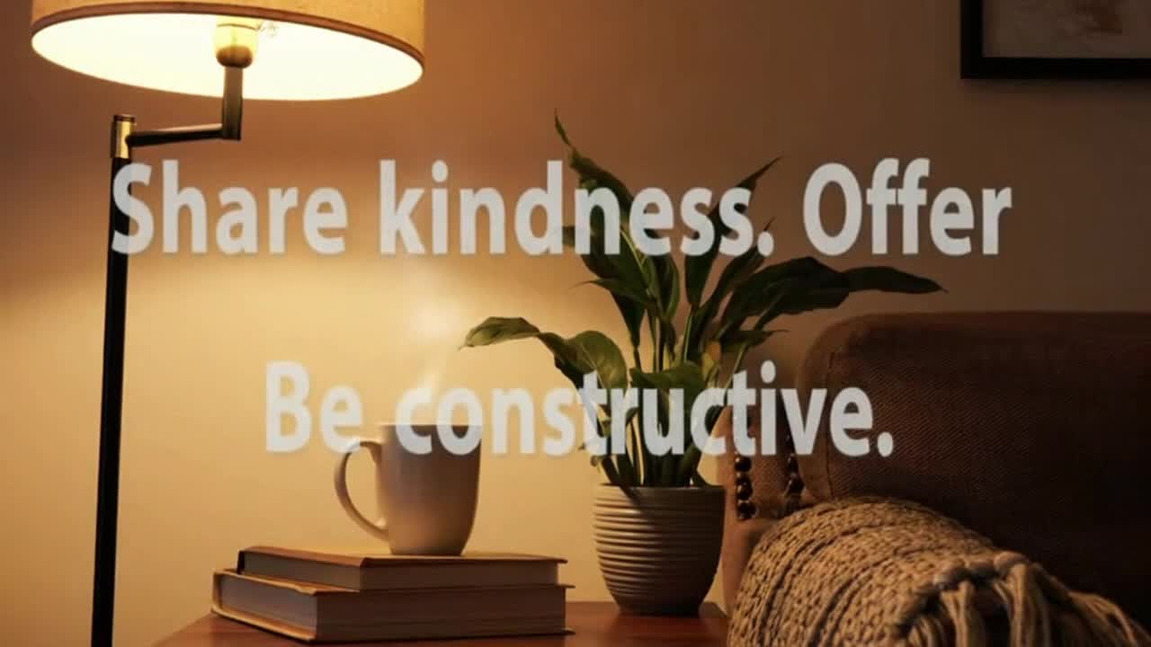 Creating a Welcoming Comment Space Through Respect, Positivity, and Constructive Conversation