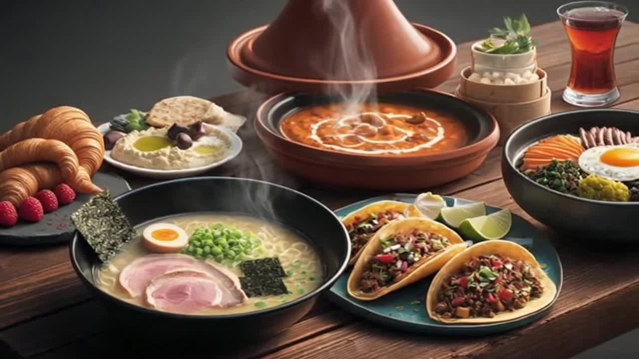 A Brief Visual Journey Through World Cultures Told Through Beautiful, Authentic Cuisines