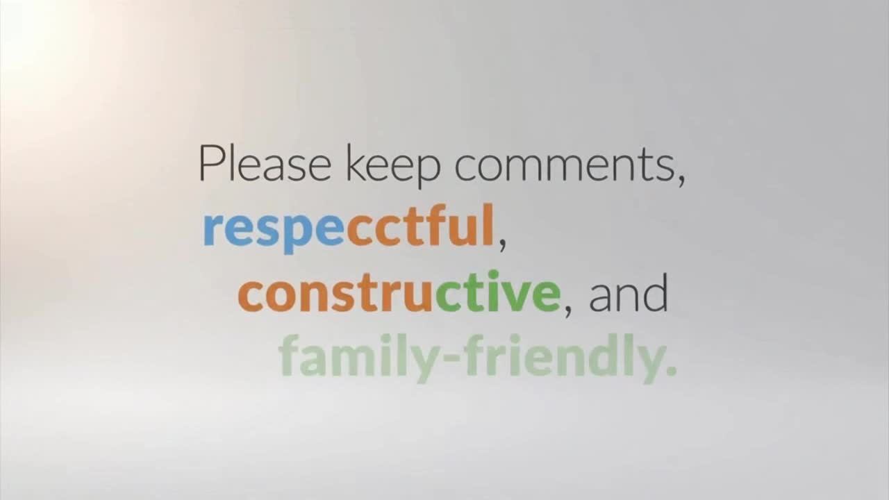 A Friendly Reminder to Keep Comments Respectful, Constructive, and Family-Friendly for Everyone