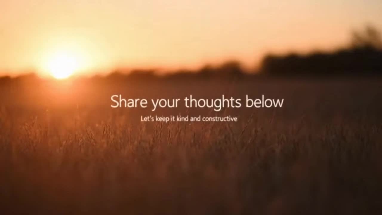 We Love Hearing From You, Please Share Your Thoughts Kindly and Help Keep This Space Positive and We