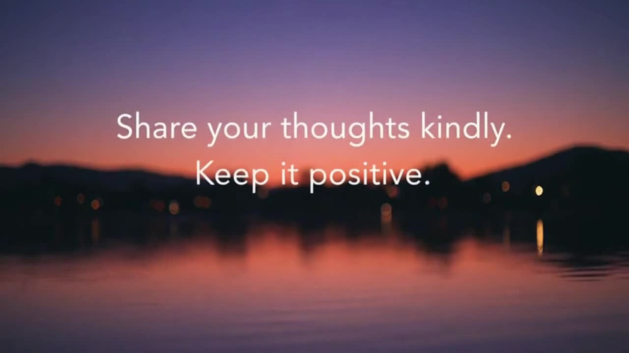 Creating a Positive and Respectful Space Where Everyone Is Encouraged to Share Kindly