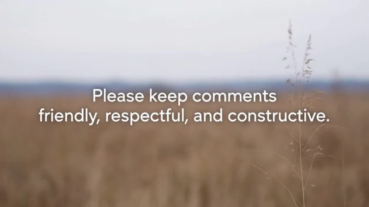 A Gentle Reminder to Keep Comments Respectful, Constructive, and Positive for Everyone