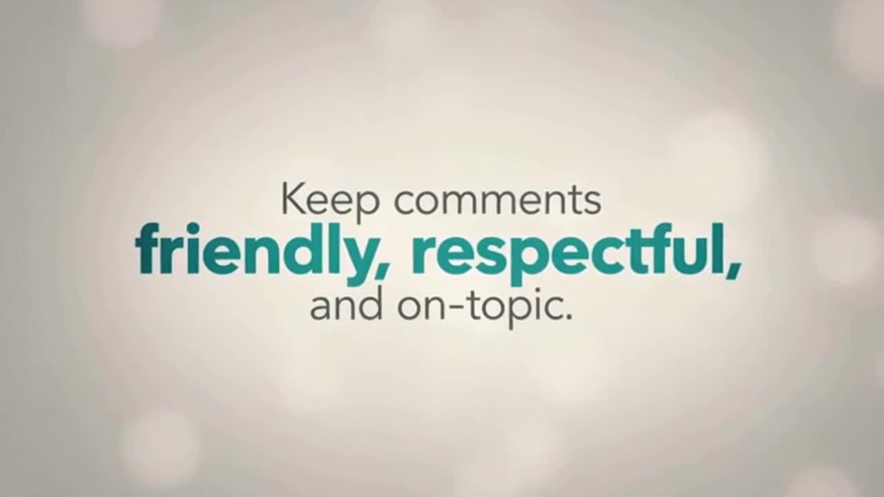 Creating a Positive Comment Space Together With Friendly, Respectful, and On-Topic Conversations