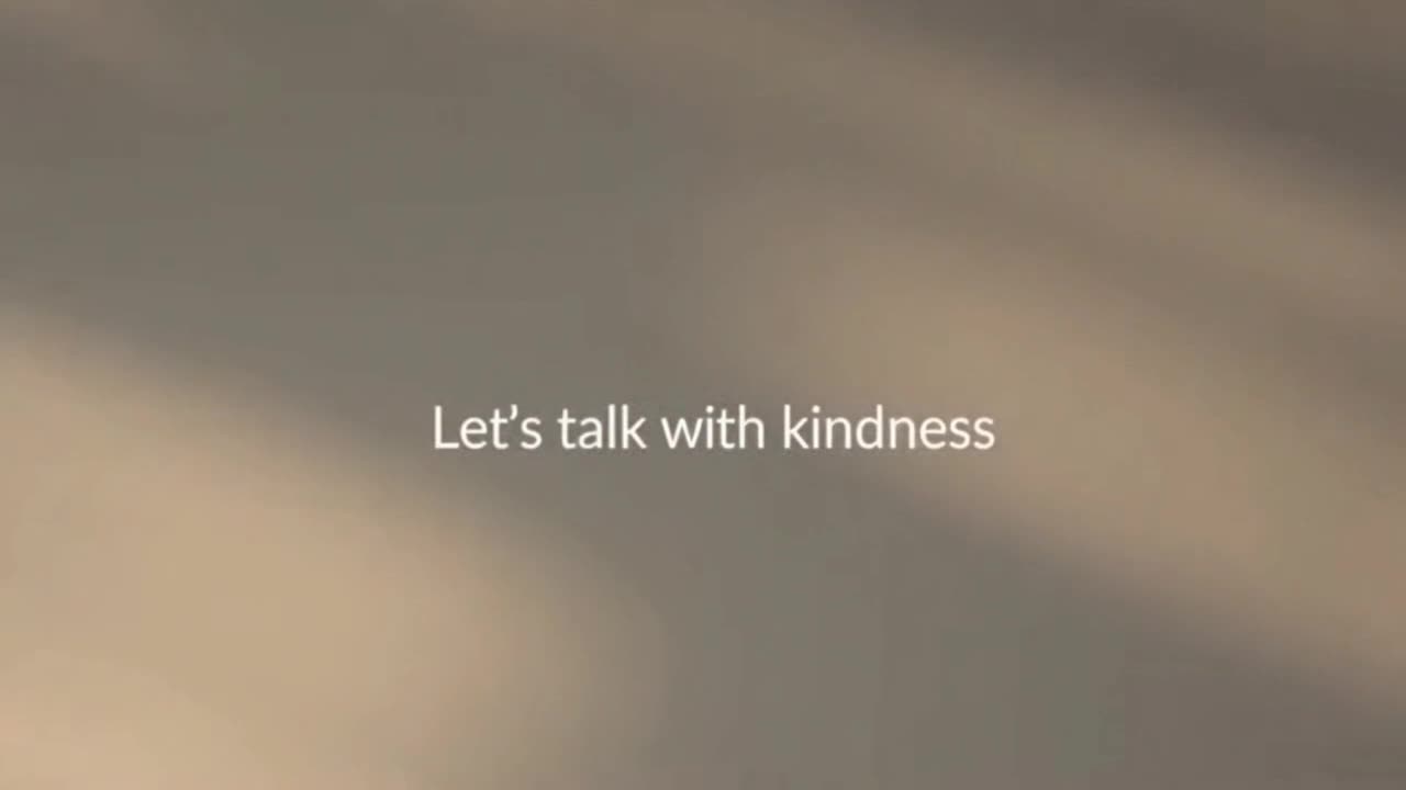 A Gentle Reminder to Keep Conversations Positive, Respectful, and Supportive for Everyone