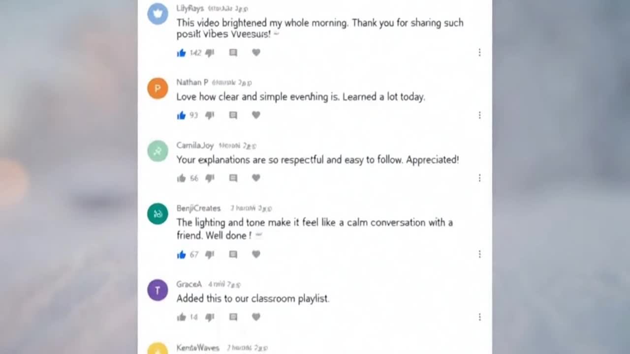 A Gentle Reminder to Keep Comments Friendly, Respectful, and Family-Friendly for Everyone