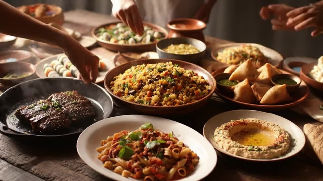 A Visual Celebration of World Cultures Through Beautifully Presented Traditional Cuisines