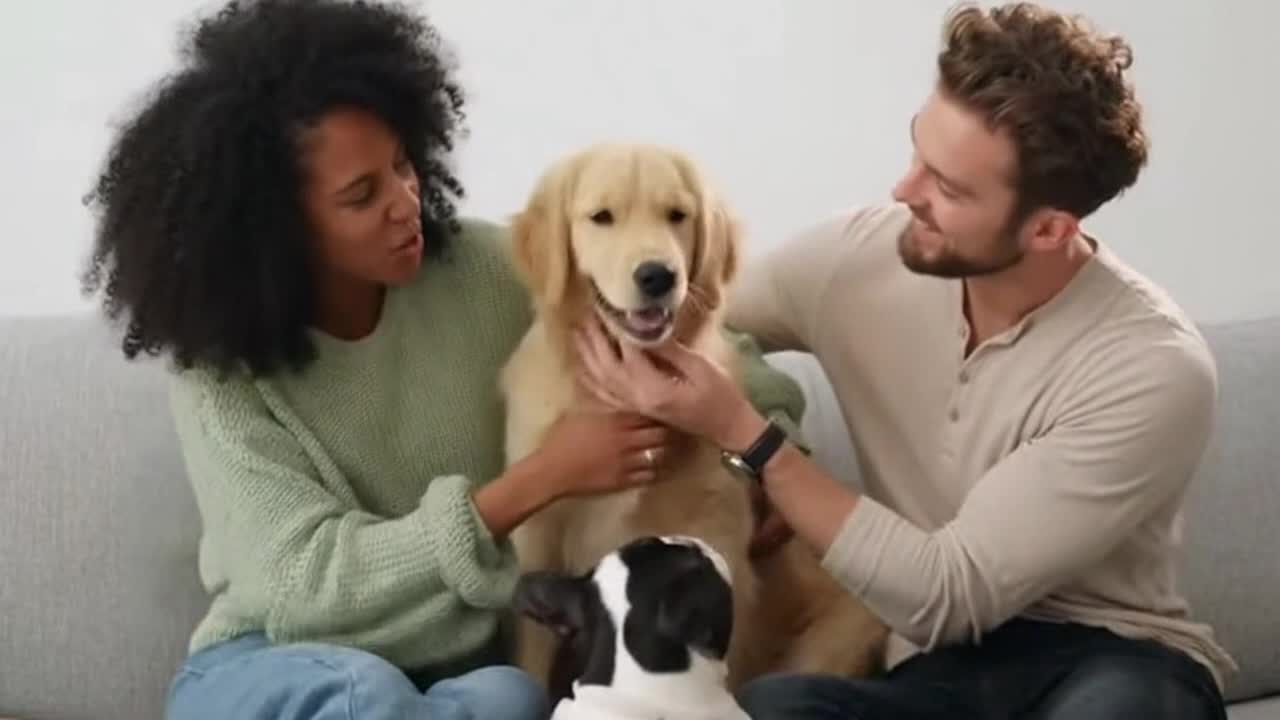 Adorably Funny Moments Between Cute Dogs and Their Human Owners in One Sweet Scene