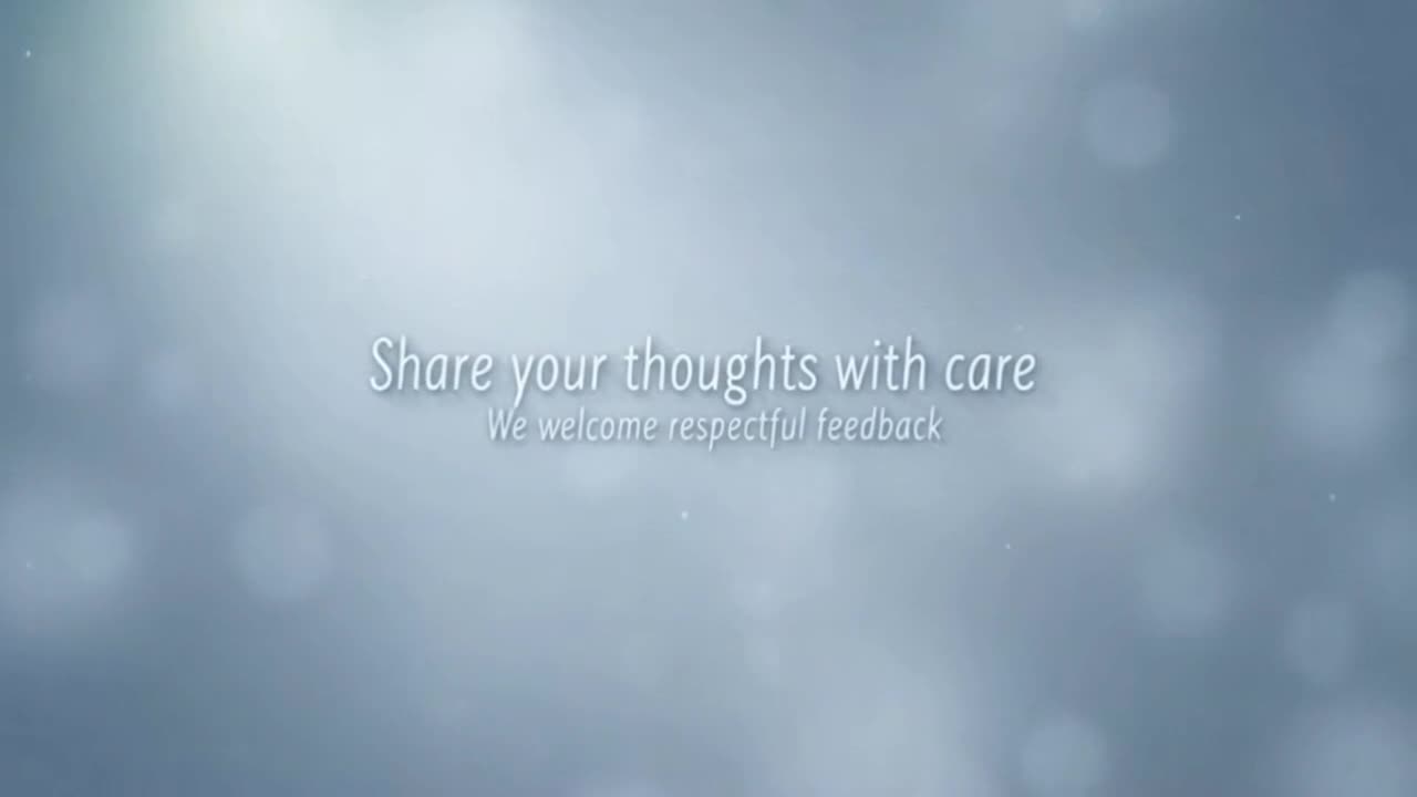 A Calm Invitation to Share Feedback Respectfully and Keep the Community Welcoming
