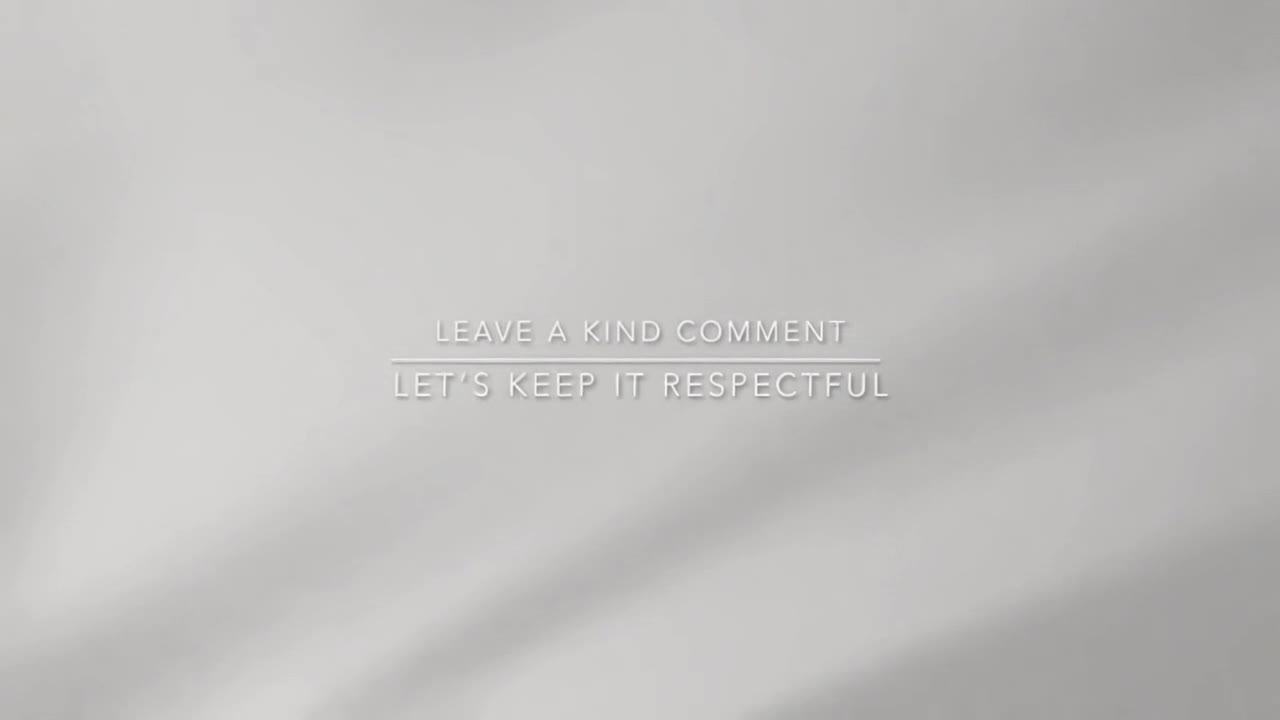 A Gentle Reminder to Keep Comments Friendly, Respectful, and Family-Friendly for Everyone