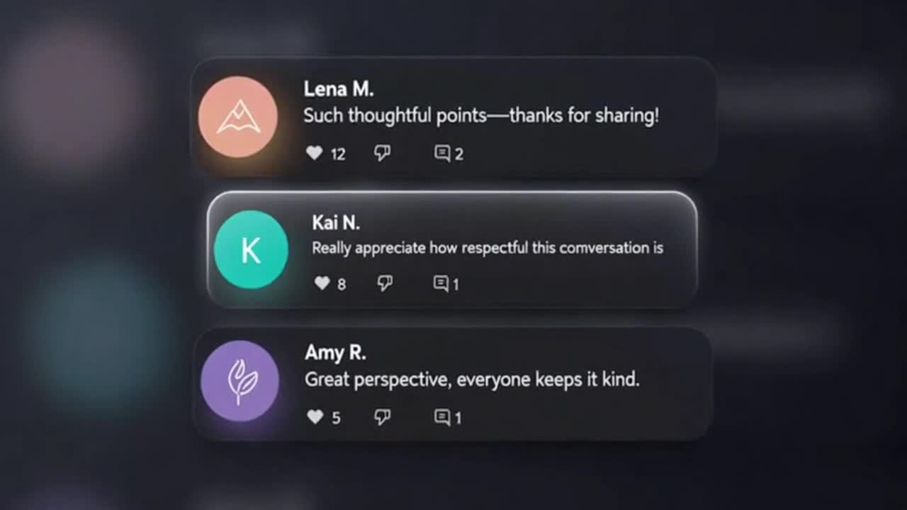 Creating a Welcoming Comment Space Through Respectful, Positive, and Constructive Community Interact