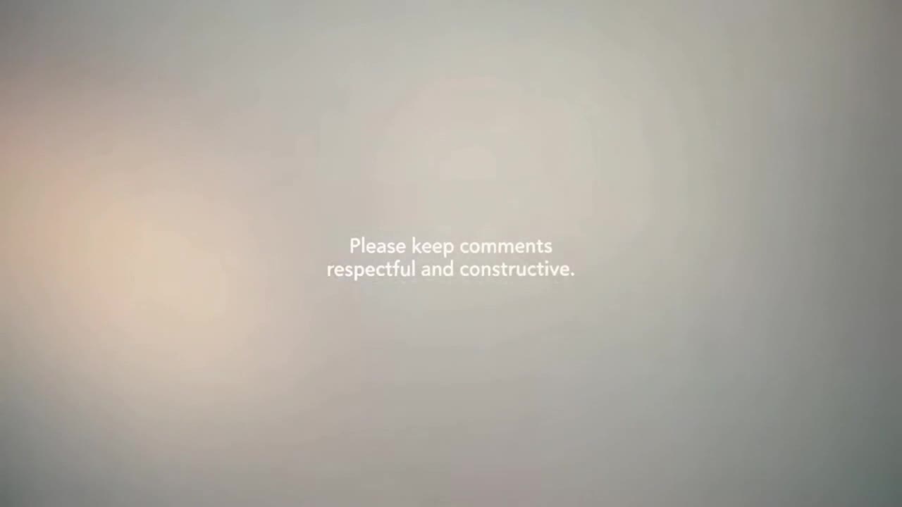 Friendly Reminder to Keep Comments Respectful, Positive, and Constructive for Everyone