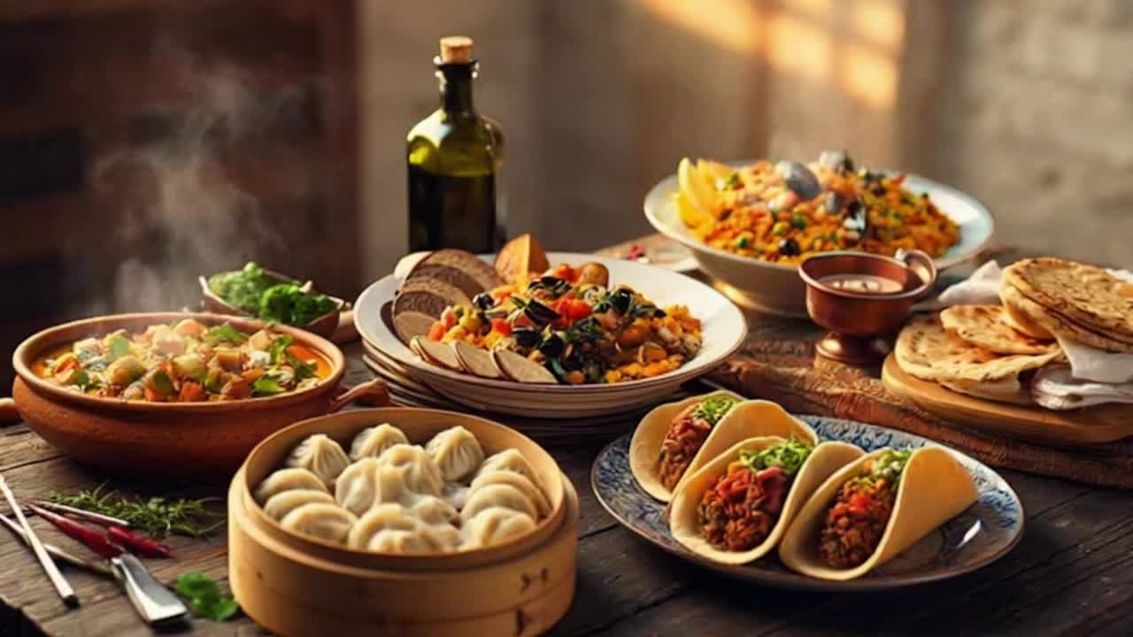 A Quiet Visual Celebration of World Cultures Through Beautifully Presented Cuisine