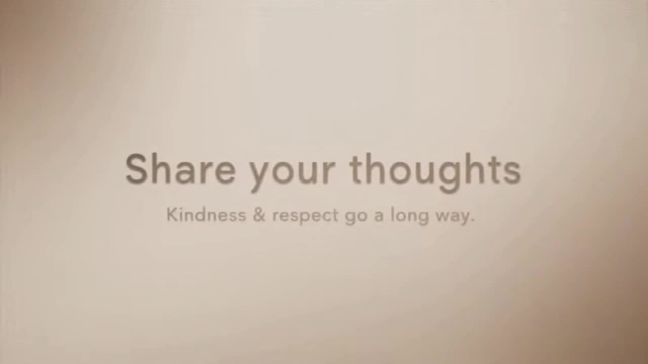 We Love Hearing From You — A Friendly Reminder to Share Thoughts Kindly and Keep the Conversation Po