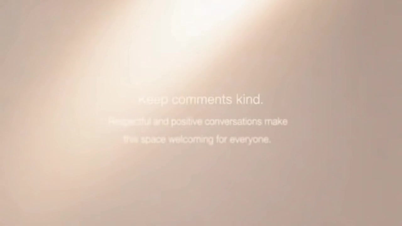 A Gentle Reminder to Keep Comments Friendly, Respectful, and Focused on Positive Conversation