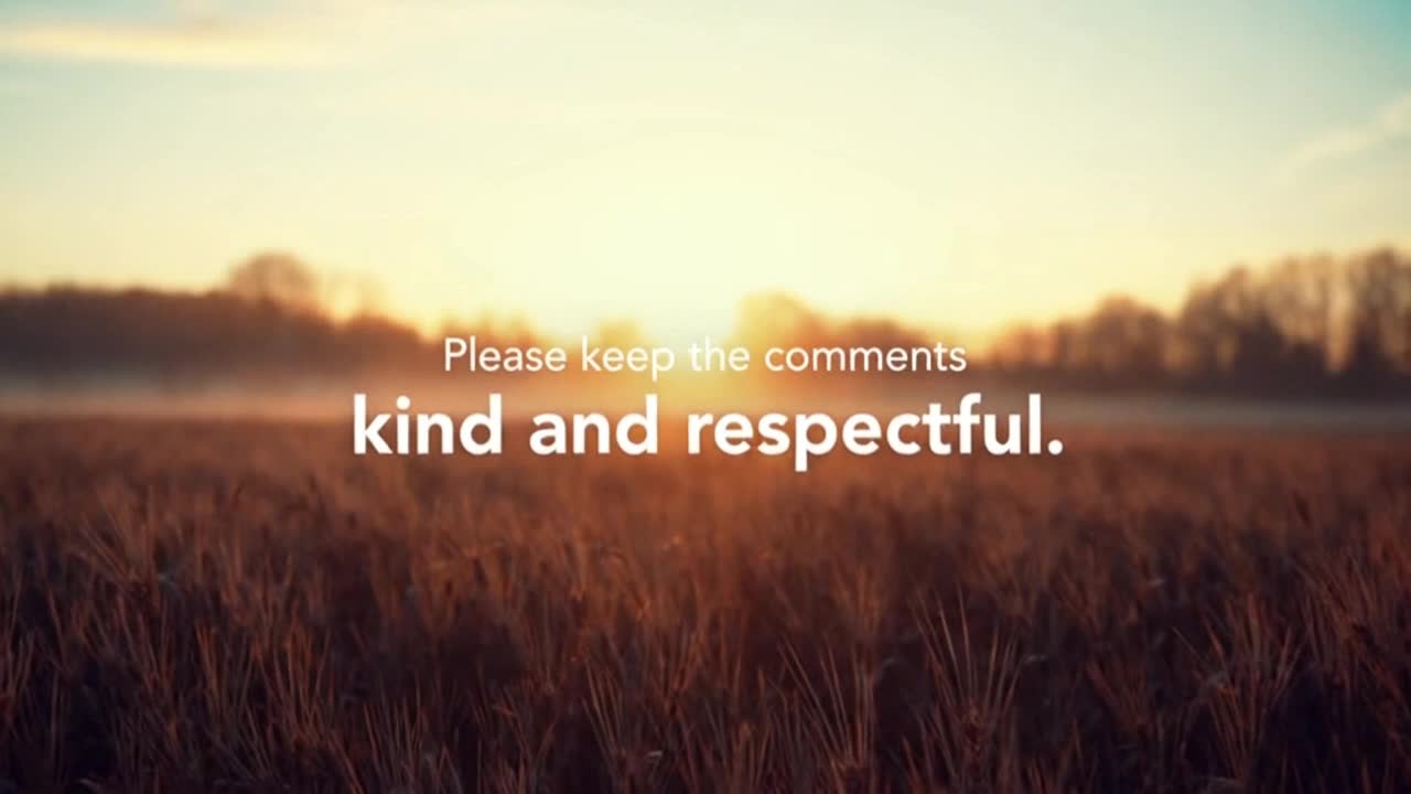 A Simple Reminder to Keep Comments Friendly, Respectful, and Focused on Positive Engagement