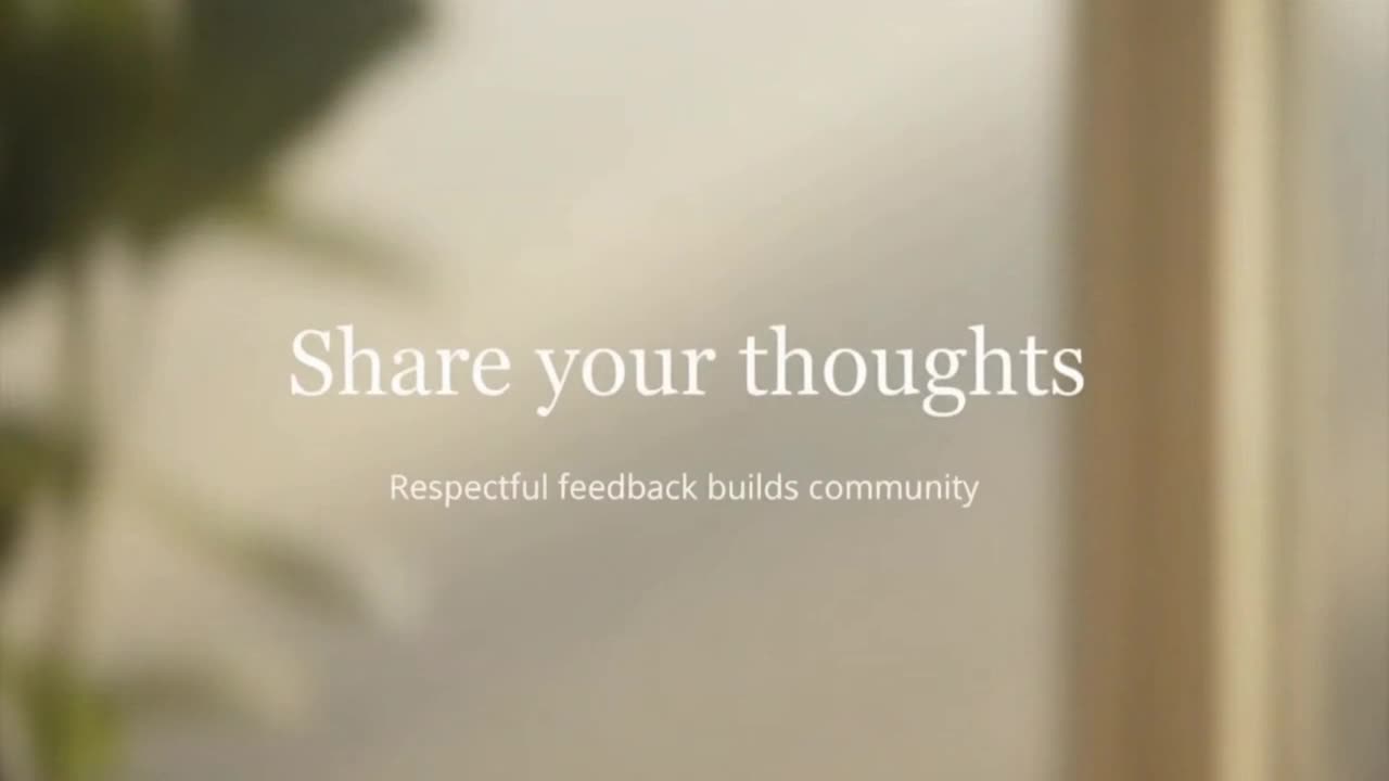 A Friendly Reminder to Share Thoughts Respectfully and Keep Conversations Positive for Everyone