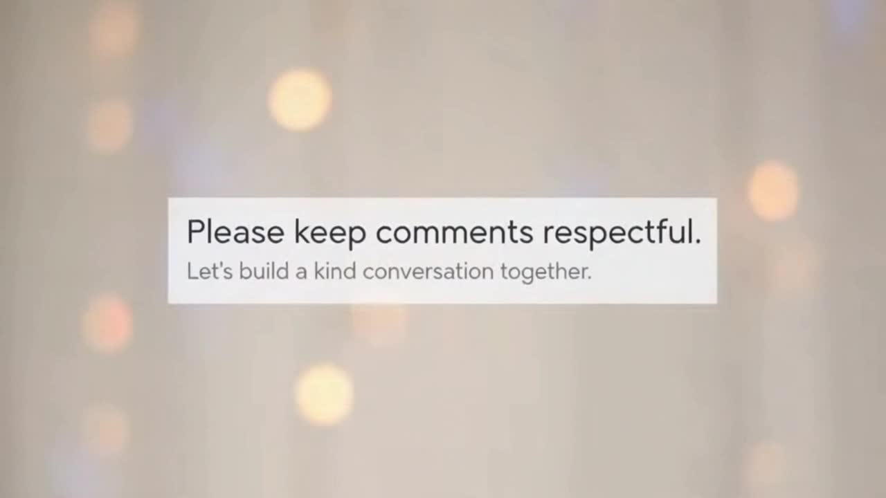 A Gentle Reminder to Keep Conversations Friendly, Respectful, and Positive for Everyone