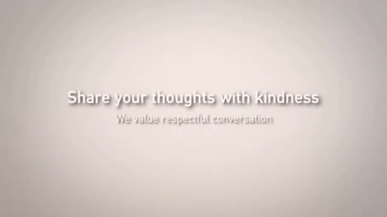 A Friendly Reminder to Share Your Thoughts Respectfully and Help Keep This Space Welcoming for Every