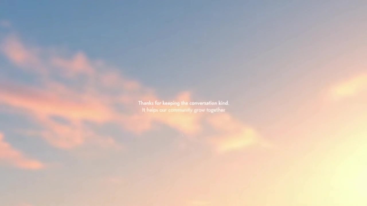 A Friendly Reminder to Keep Comments Respectful, Constructive, and Positive for Everyone