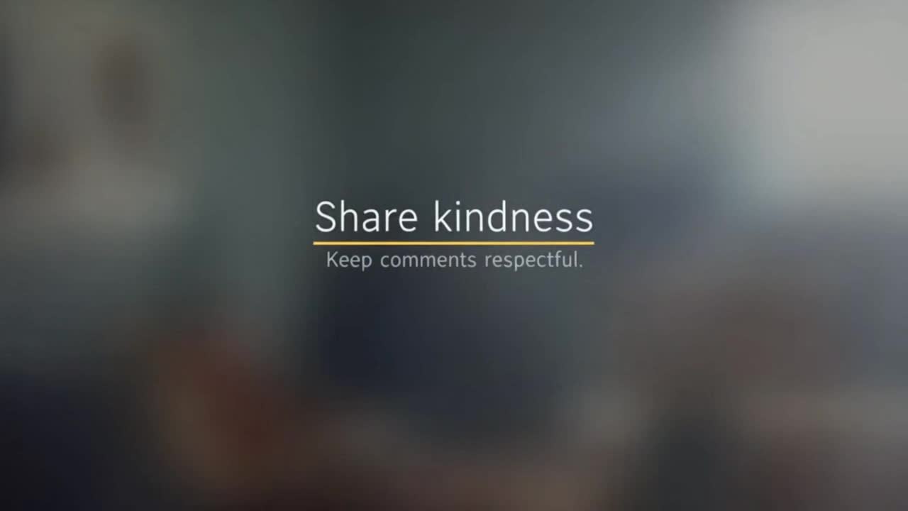 A Friendly Reminder to Keep Comments Respectful and Focused on Sharing Positive Thoughts