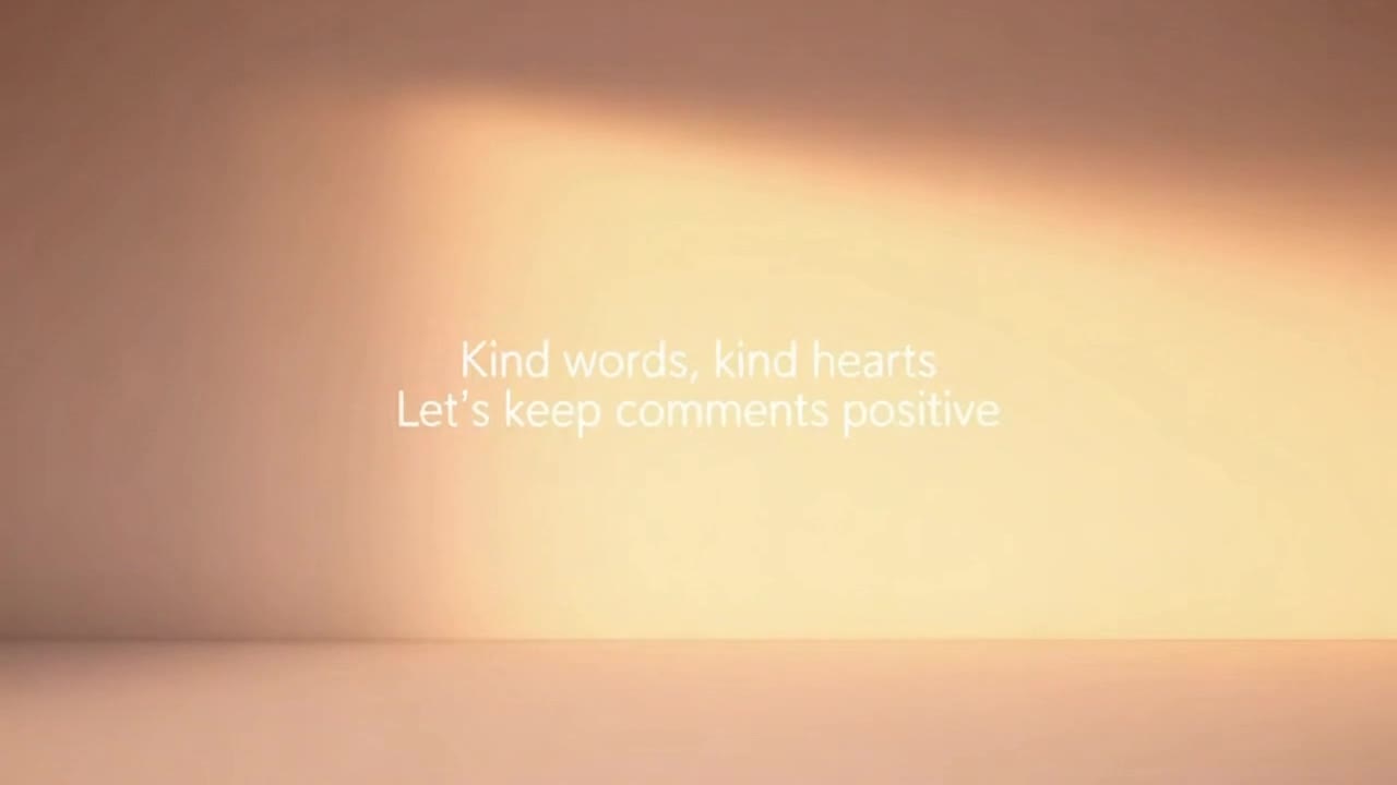 A Gentle Reminder to Share Thoughts Kindly and Keep Conversations Respectful for Everyone