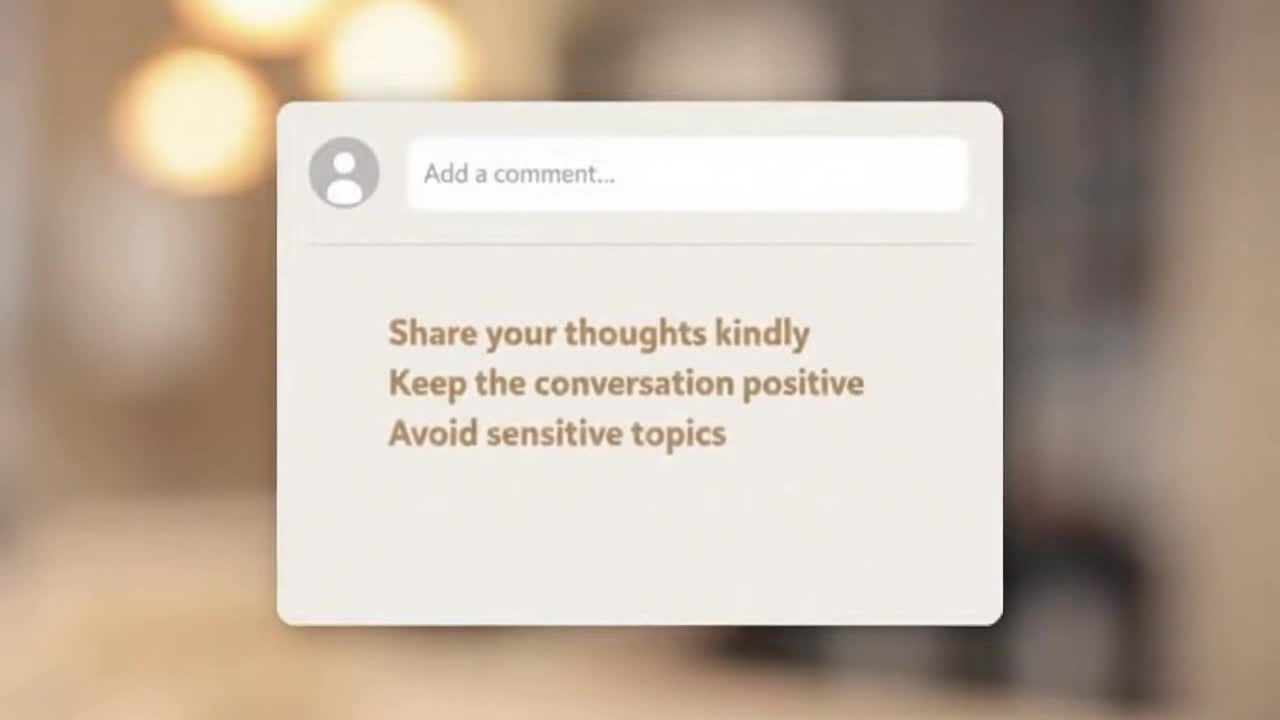 A Friendly Reminder to Keep Conversations Positive, Respectful, and Welcoming for Everyone