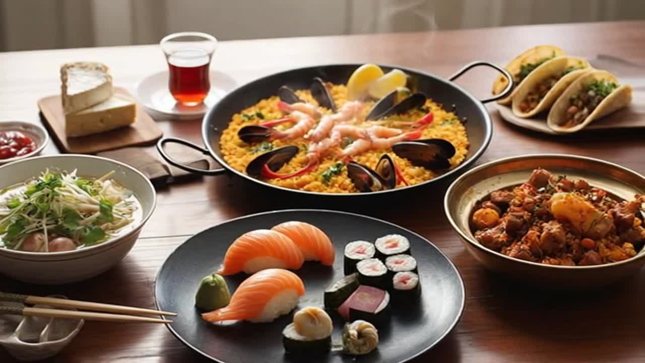 A Quiet Visual Journey Through World Cultures Told Through Beautifully Presented Global Cuisines