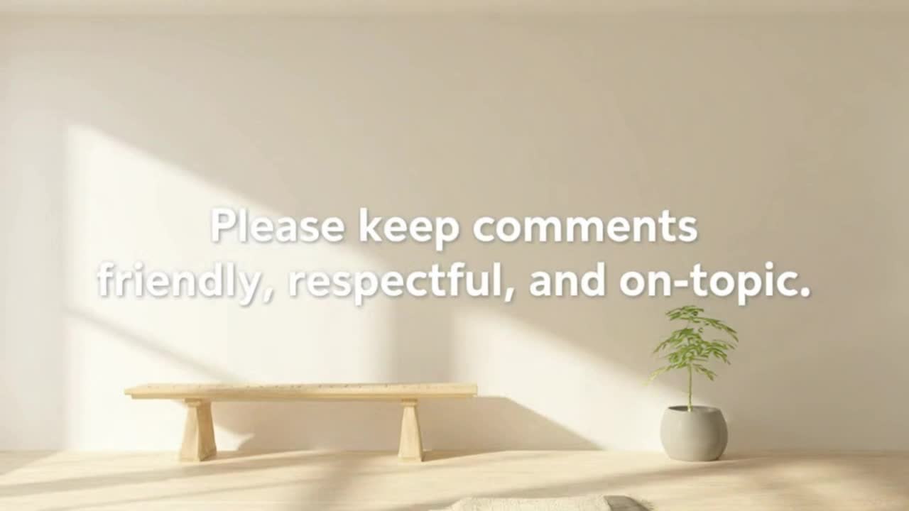 Keeping the Conversation Positive: A Friendly Reminder to Share Respectful and On-Topic Comments