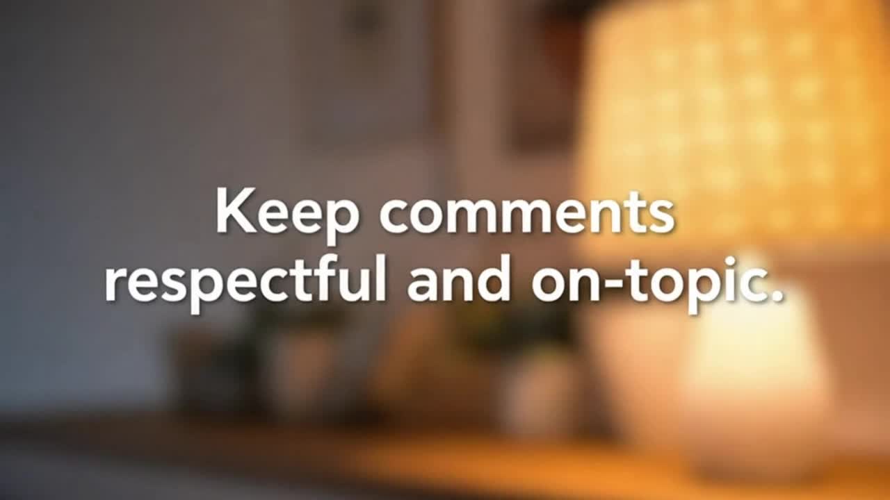 Creating a Positive and Respectful Comment Space Where Every Voice Feels Welcome