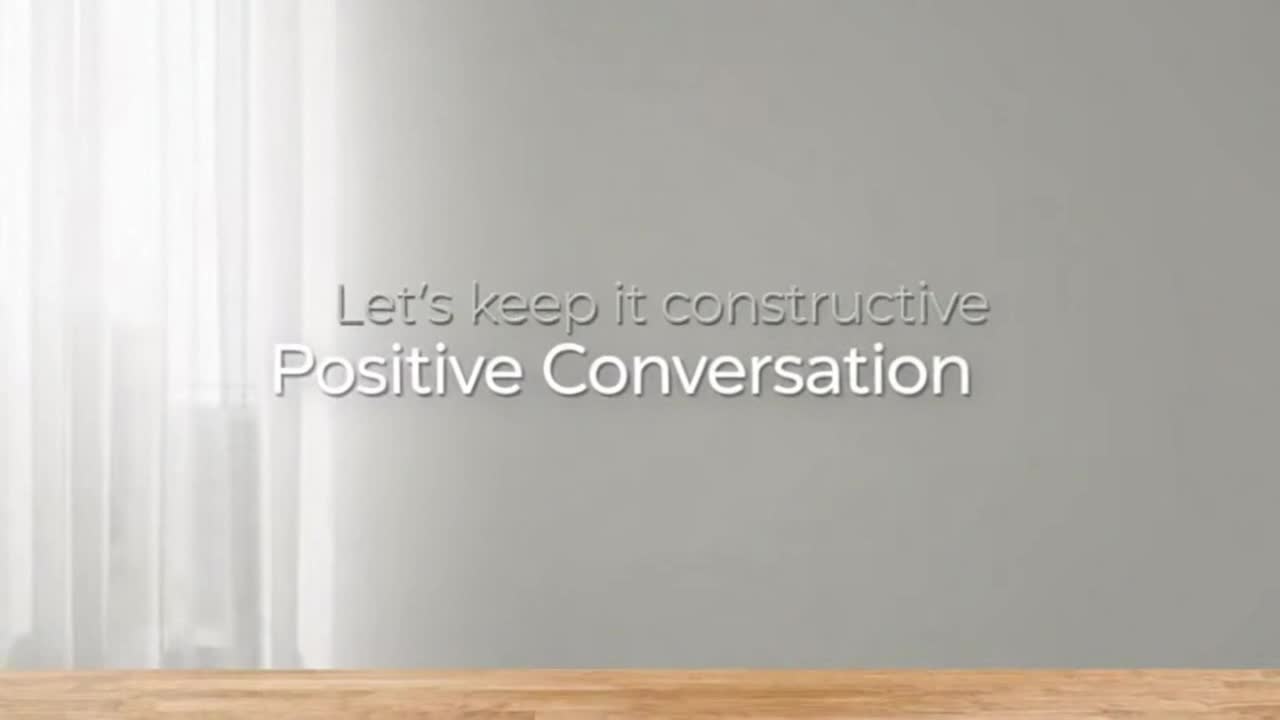 Encouraging Friendly and Respectful Comments to Build a Positive Space for Everyone