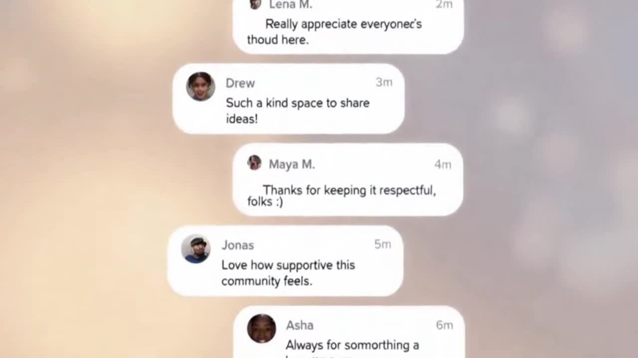 Creating a Welcoming Comment Space With Friendly, Respectful, and Positive Conversations for Everyon