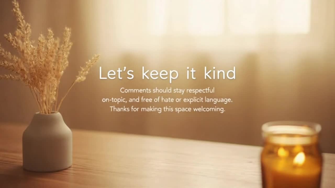 Creating a Positive Comment Space Together With Respectful, Friendly, On-Topic Conversations