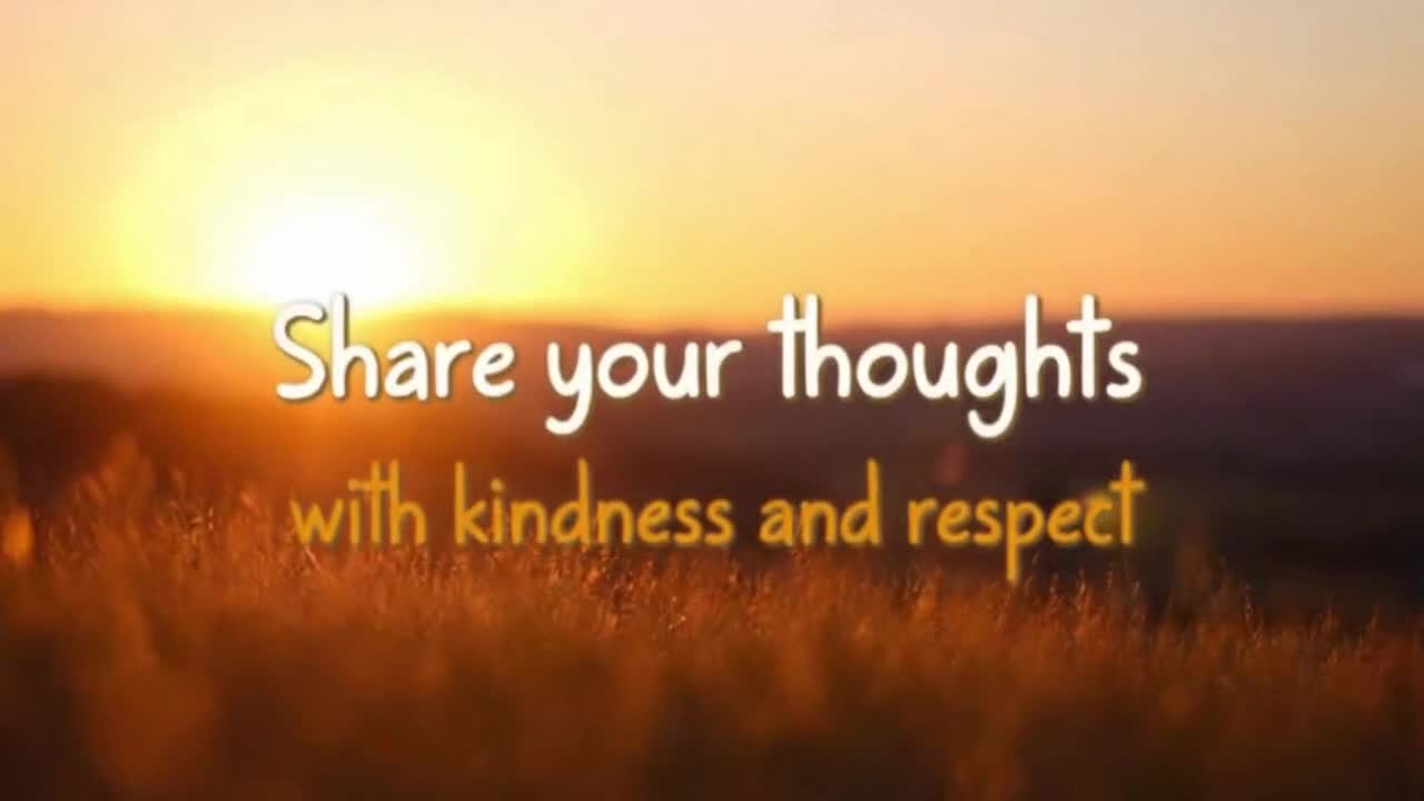 Creating a Welcoming Comment Space Through Respect, Positivity, and Constructive Conversation