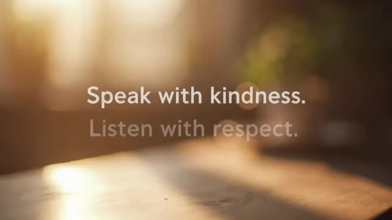 A Gentle Reminder to Keep Comments Friendly, Respectful, and Focused on Positive Conversation