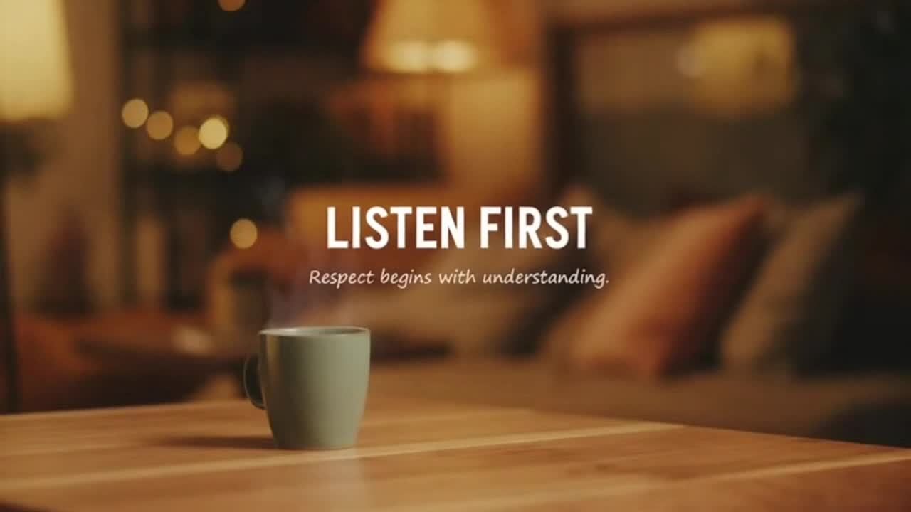 A Simple Reminder to Share Thoughts Kindly and Build a Positive, Respectful Community Together