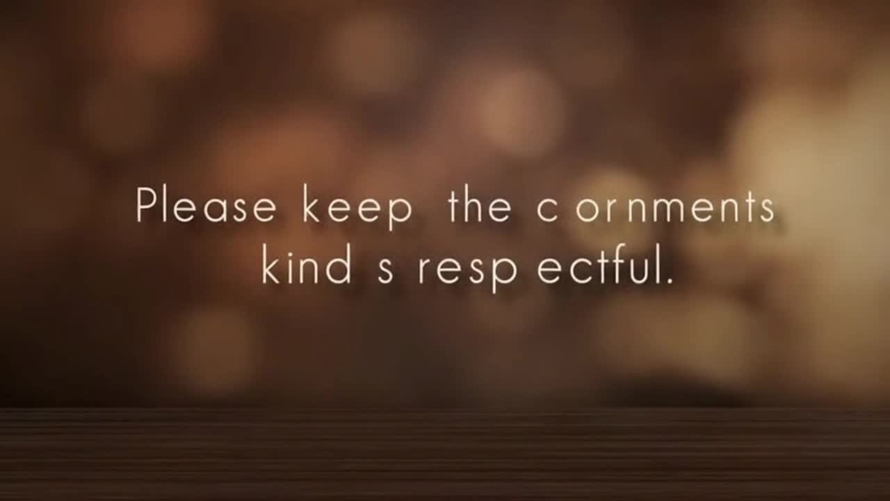 Friendly Reminder to Keep Comments Respectful, Constructive, and Family-Friendly for Everyone