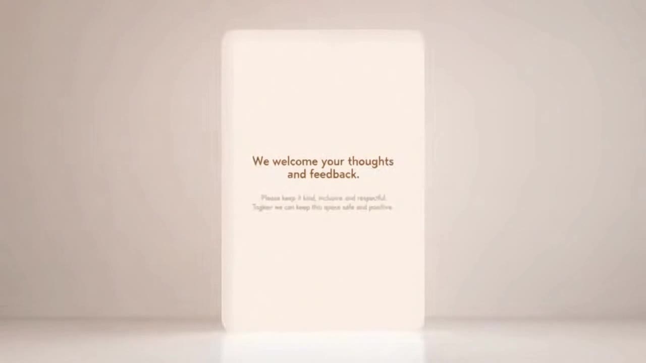 We Love Hearing From You — Share Your Feedback Kindly and Help Keep Our Community Welcoming