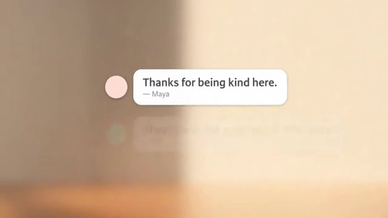 A Gentle Reminder to Keep Comments Kind, Respectful, and Welcoming for Everyone