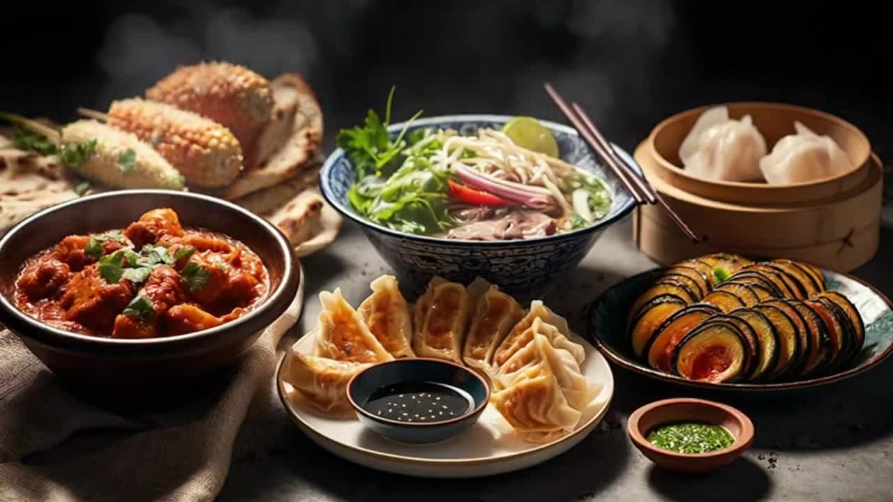 A Brief Visual Journey Through World Cultures Told Through Colorful Traditional Cuisines